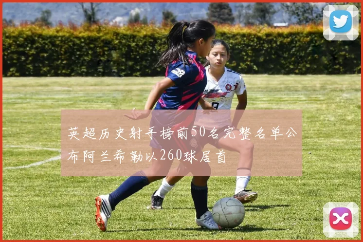 英超历史射手榜前50名完整名单公布阿兰希勒以260球居首